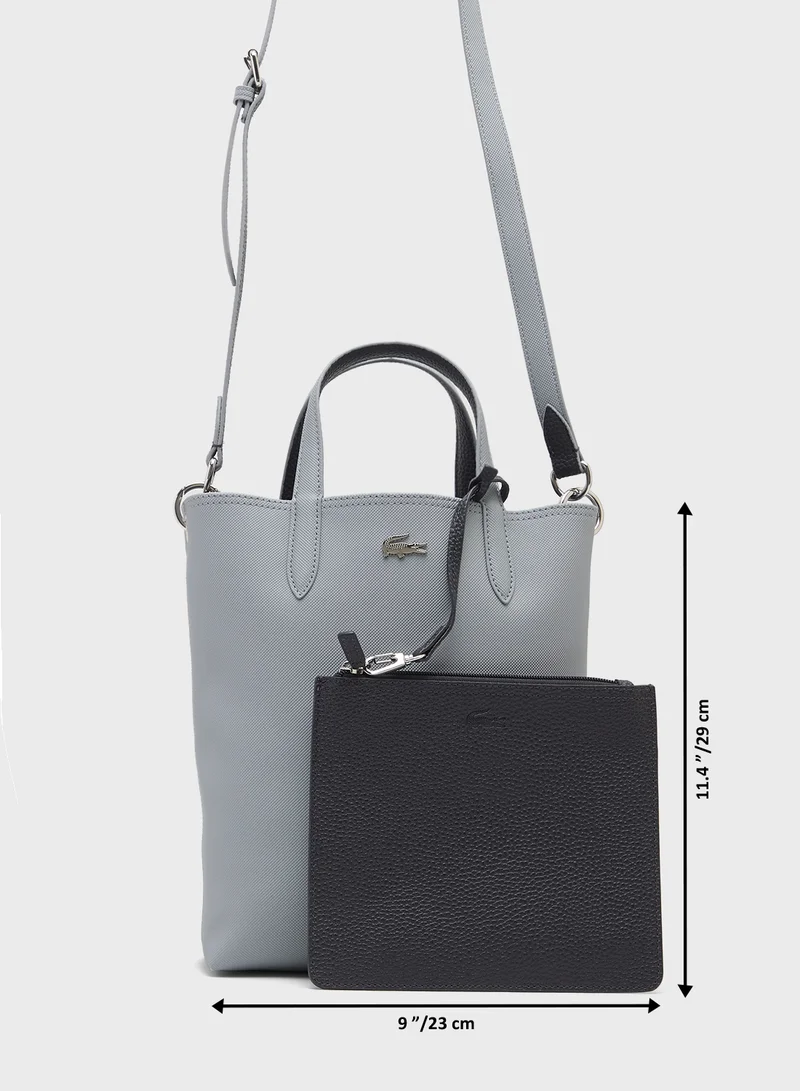 LACOSTE Anna Tote Bag With Clutch
