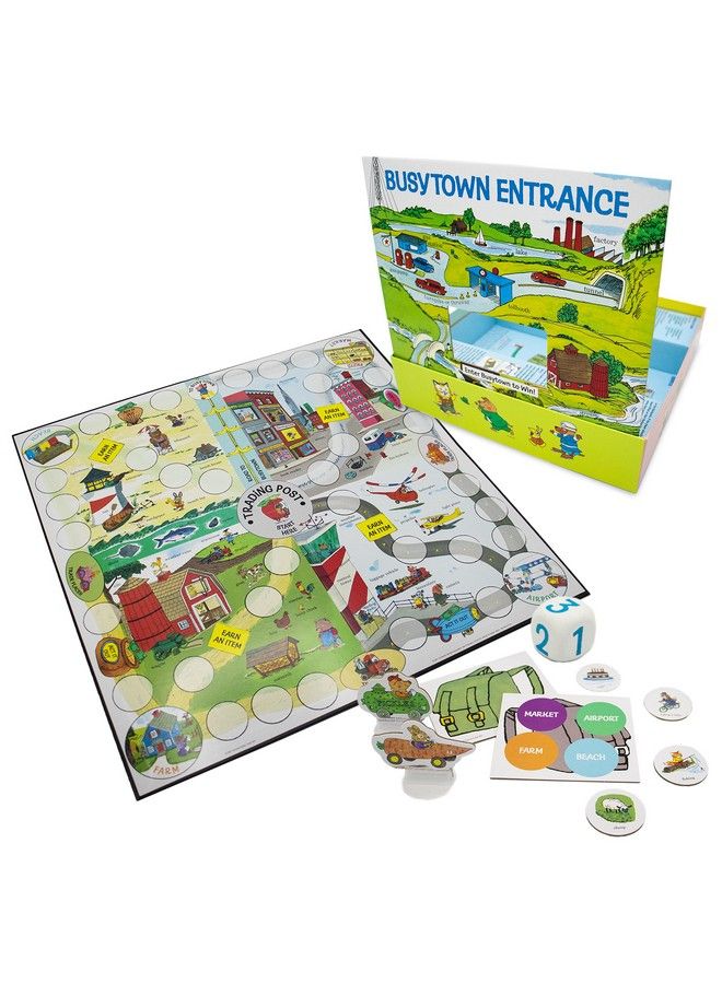 Briarpatch ;Richard Scarry'S Busy Day 3D Pop Up Game For Boys And Girls Ages 4 And Up - Image 4