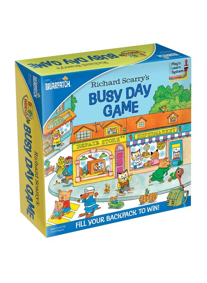 Briarpatch ;Richard Scarry'S Busy Day 3D Pop Up Game For Boys And Girls Ages 4 And Up - Image 2