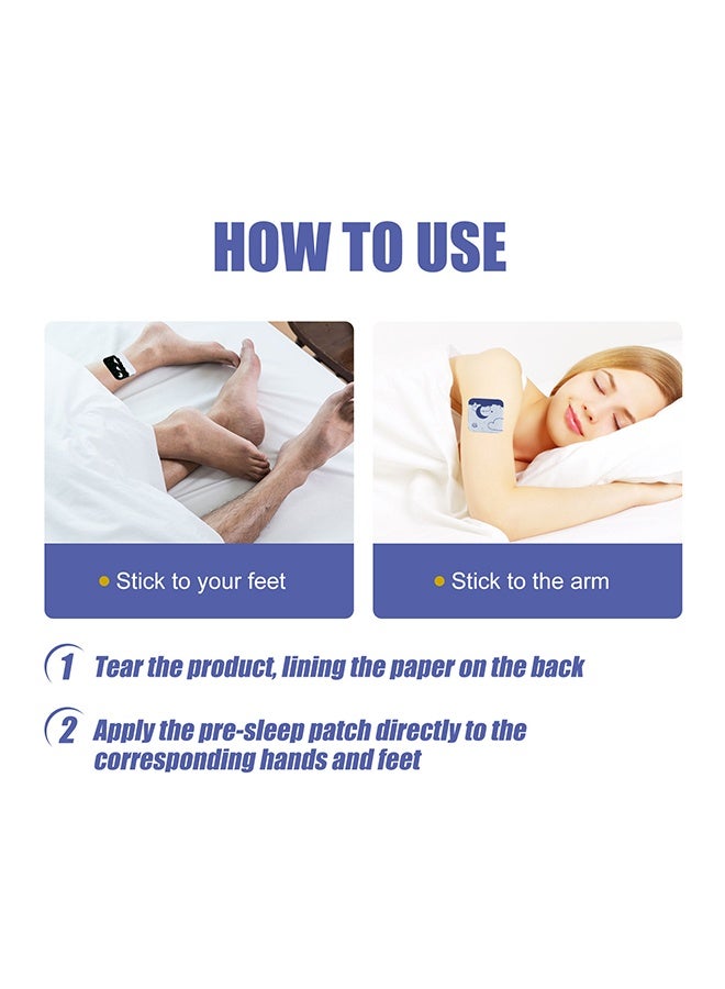 إيلهو لاصقة النوم، سهلة التطبيق ومريحة، لاصقات مساعدة على النوم 28 لاصقة، مكونات عالية الجودة، للرجال والنساء - Image 5