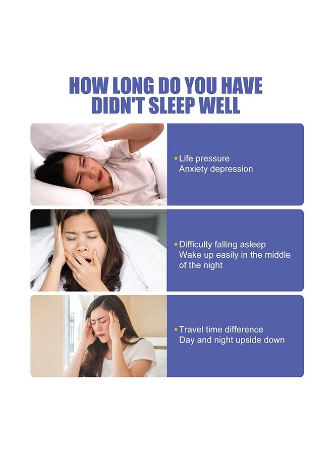 إيلهو لاصقة النوم، سهلة التطبيق ومريحة، لاصقات مساعدة على النوم 28 لاصقة، مكونات عالية الجودة، للرجال والنساء - Image 3