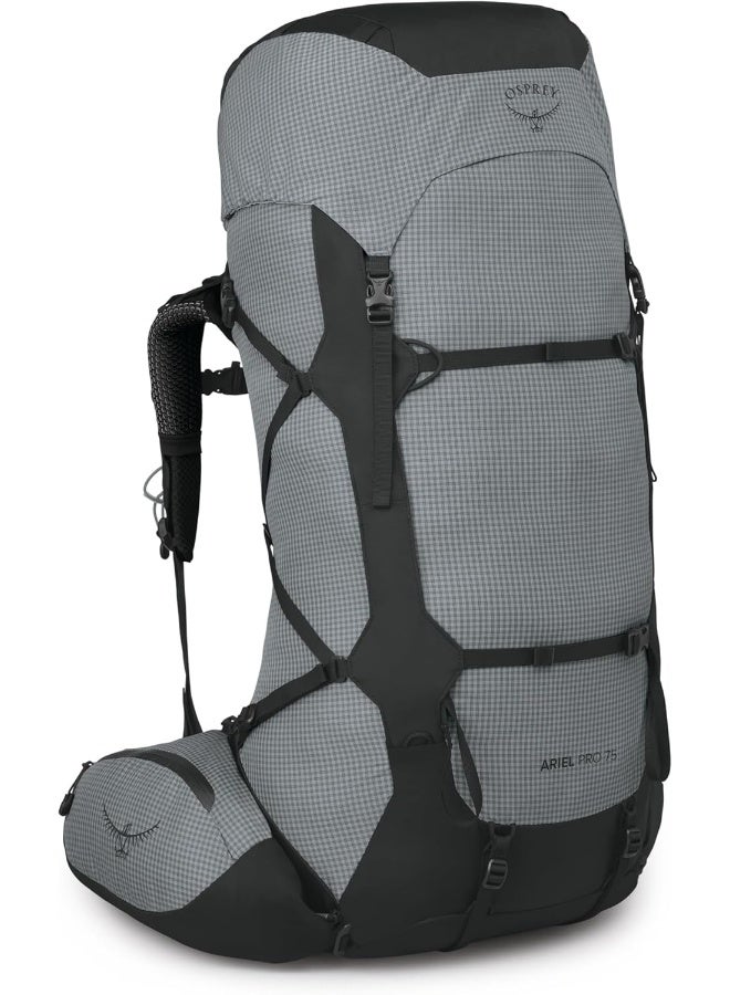 OSPREY Ariel Pro 75 Silver Lining Wxs/Ws Camping Backpack - Image 3