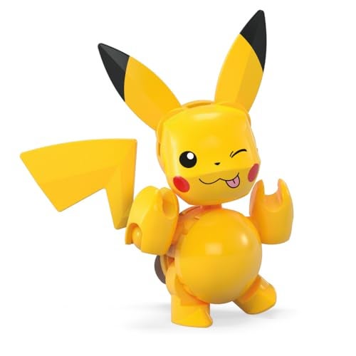 Mega Brands MEGA Pokémon Construction Toy Pokémon Evergreen Pikachu Ball for Kids Ages 6 and Up - Image 3