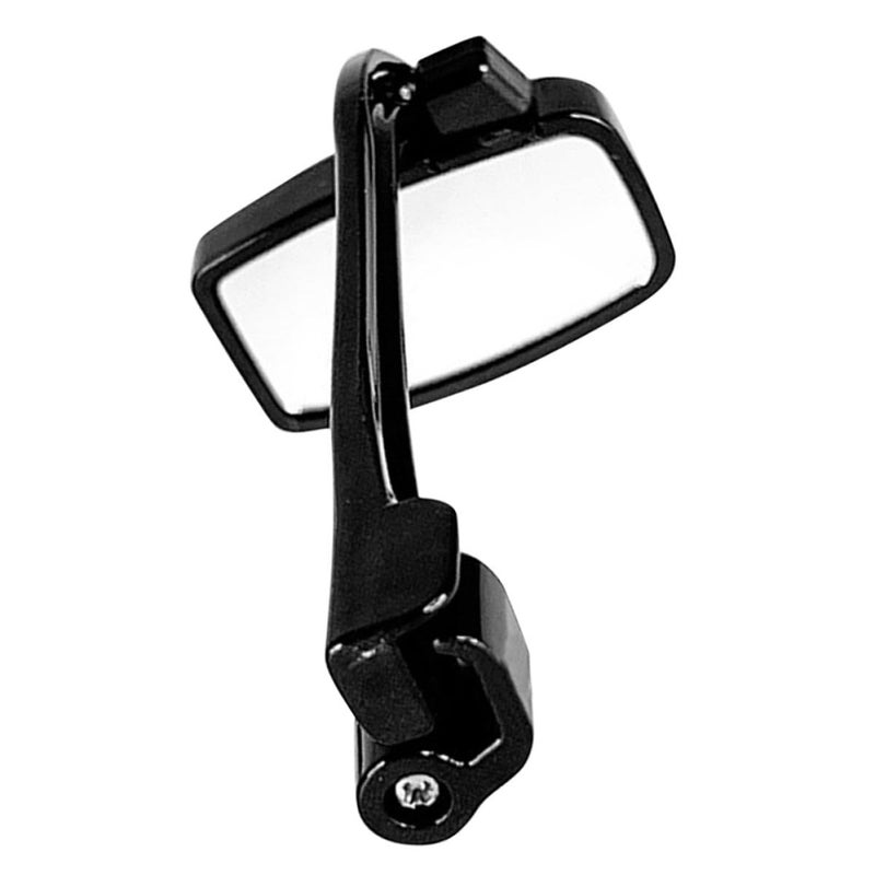 Superview Bike Rearview Mirror For Mountain Road Bike Universal Handlebar Safety Mirror With Glass Convex Lens For Motorcycle Scooter Use Black - Image 2