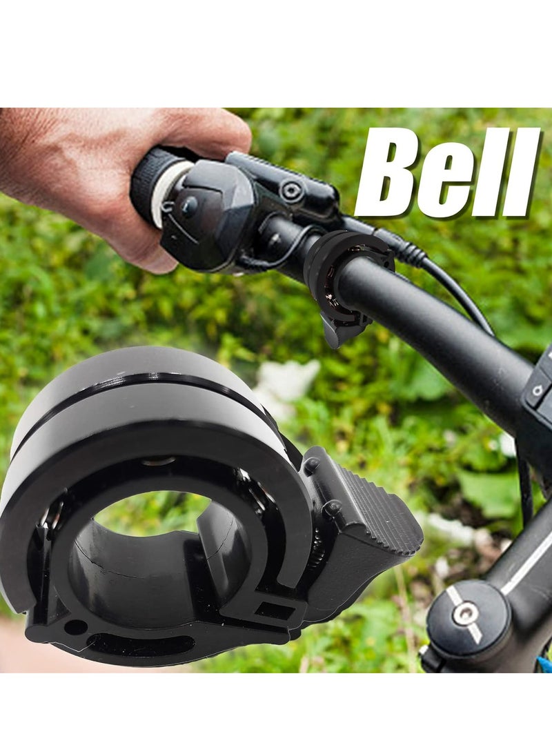 Oasisgalore Dual Bicycle Bell, Loud & Clear Sound, Fits 22mm Handlebars, for Adults & Kids Bike Accessories  - Image 5