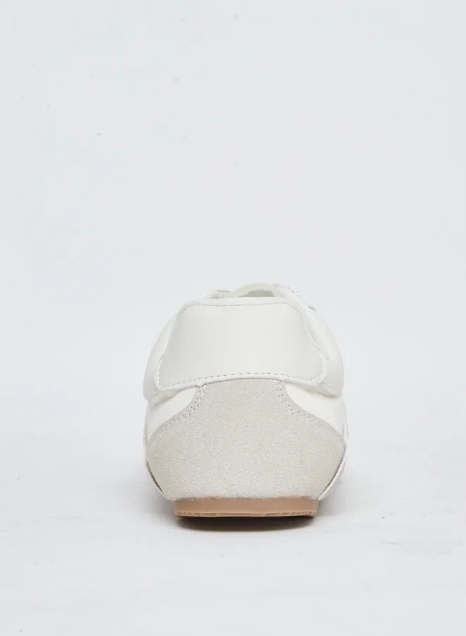 Styli Styli Dual Tone Lace Up Sneakers