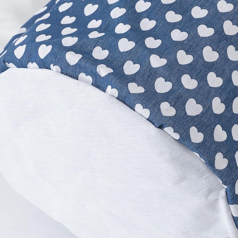 Kuber Industries Laundry Basket For Clothes|Foldable Laundry Hamper|Basket For Toys, Dirty clothes, Storage "45 LTR" (Blue) - Image 4