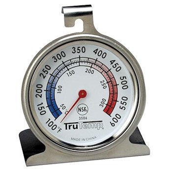 Taylor 3506 TruTemp Series Oven/Grill Analog Dial Thermometer with Dual-Scale - Image 1