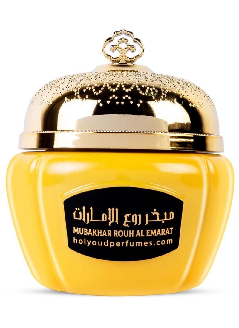 Holy Oud - Holy Oud Mubakhar Rouh Al Emarat Premium Arabic Incense Bukhoor Chips Dipped In Scents 30GM - Image 1