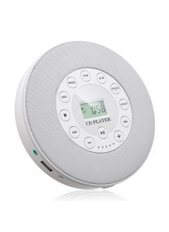Portable CD Player English Repeater MP3 Sound White [No Bluetooth Version]]