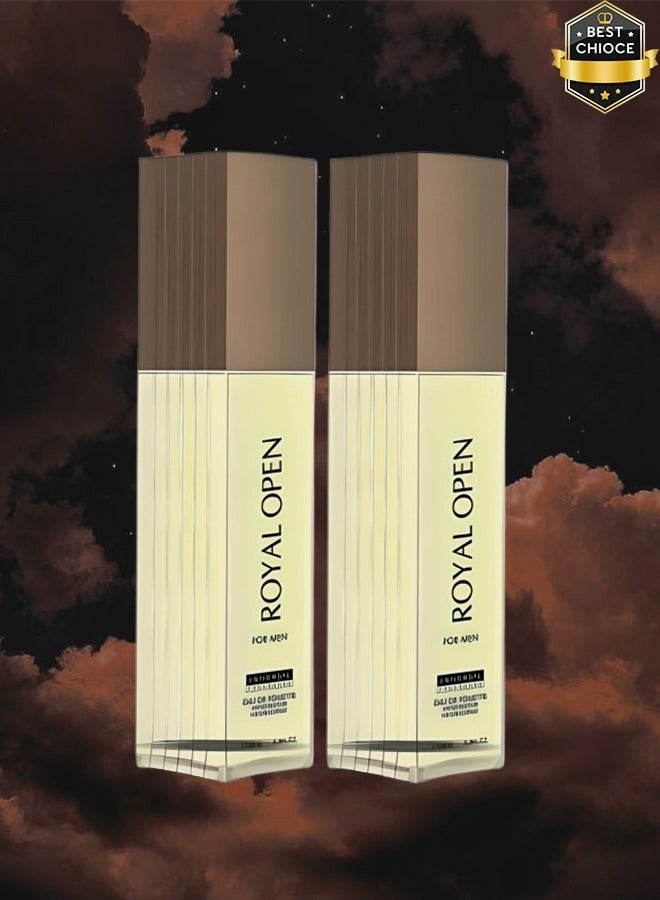 UNIVERSAL 2 Pieces Royal Open Perfume For Men 100ml EDT - Image 1