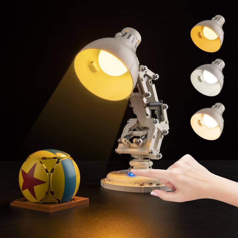 Kyglaring مجموعة إضاءة LED من كيغلارين متوافقة مع ليغو بيكسار لوكسو جونيور 21357 كتل البناء مع تحكم باللمس محدث وإضاءة ملحقات لمجموعة نموذج مصباح ليغو فقط - Image 3