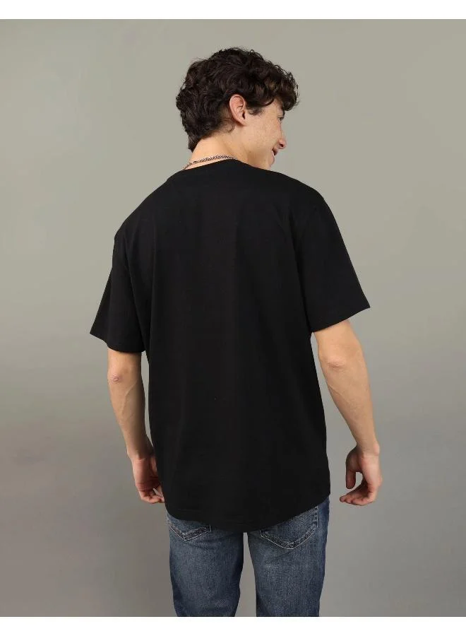 American Eagle Logo Graphic Crew Neck T-Shirt