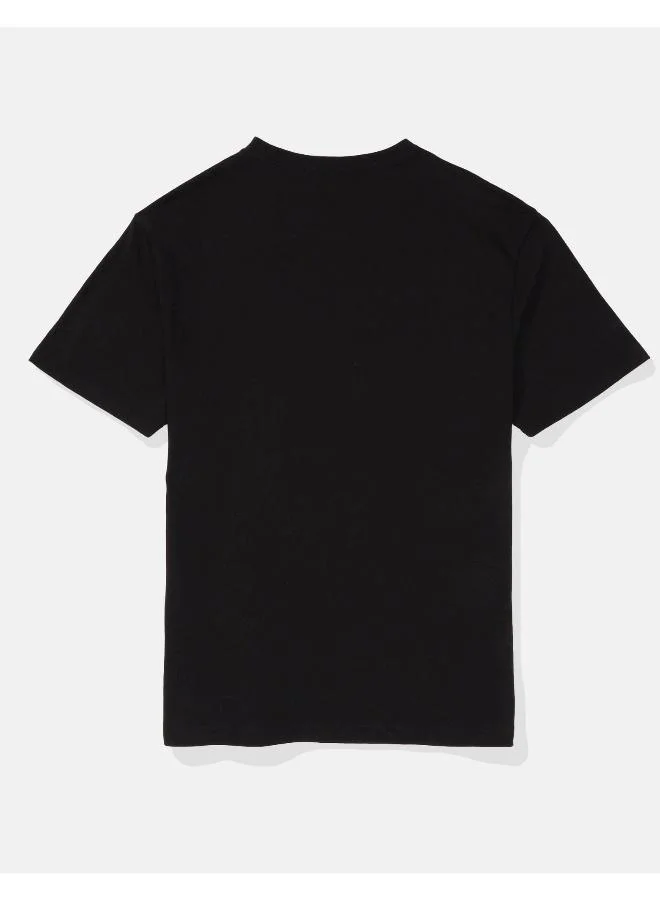 American Eagle Logo Graphic Crew Neck T-Shirt