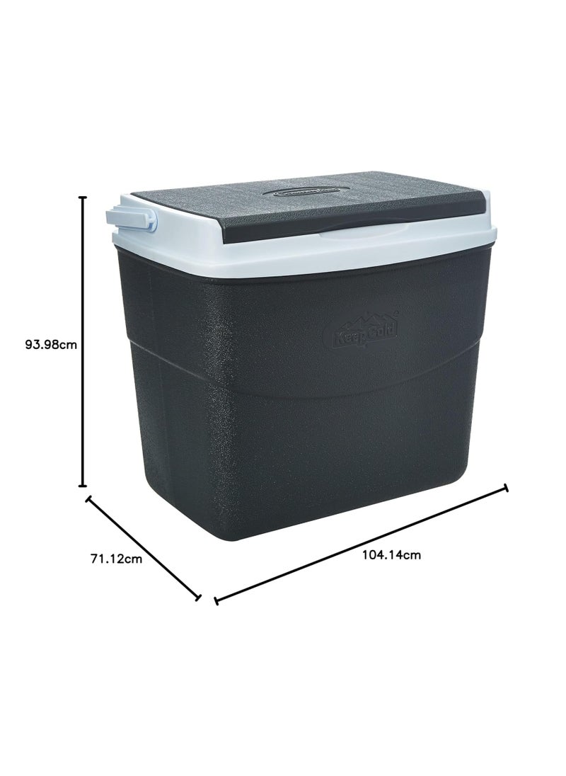 Cosmoplast - Cosmoplast Keep Cold Plastic Picnic Cooler Icebox Lunchbox 20 Liters Grey - Image 1