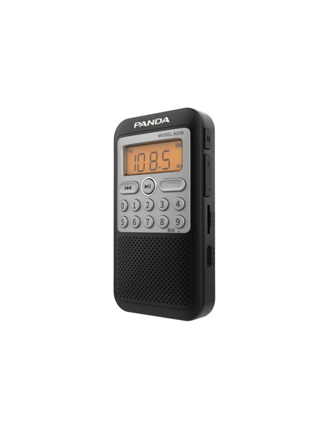 Panda 6209 Mini Radio, Full Band Portable, Card-insertable, Rechargeable, Semiconductor Stereo Broadcast For Elderly - Image 2