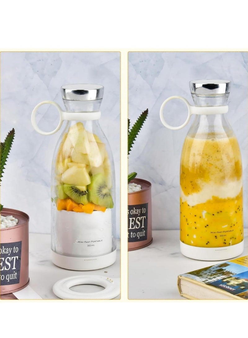 Portable Electric Blender Juicer Handheld Fruit Extractor Maker Multifunctional - Random Color - Image 2