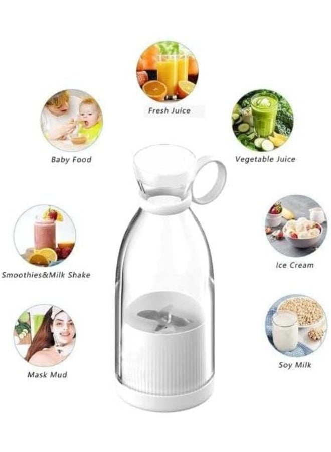 Portable Electric Blender Juicer Handheld Fruit Extractor Maker Multifunctional - Random Color - Image 5