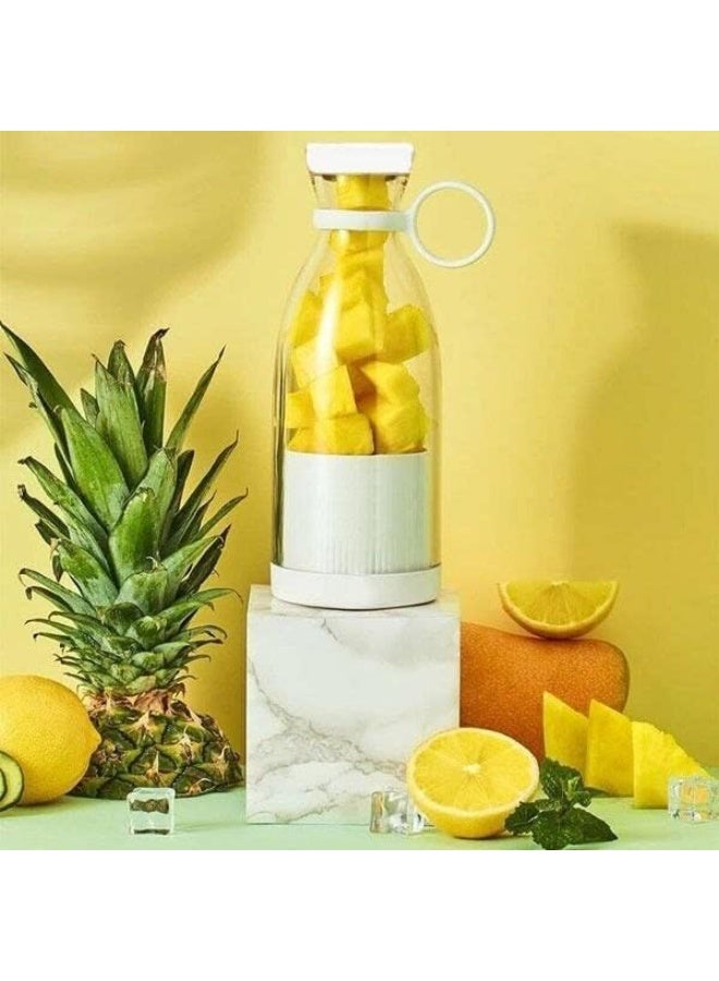 Portable Electric Blender Juicer Handheld Fruit Extractor Maker Multifunctional - Random Color - Image 4