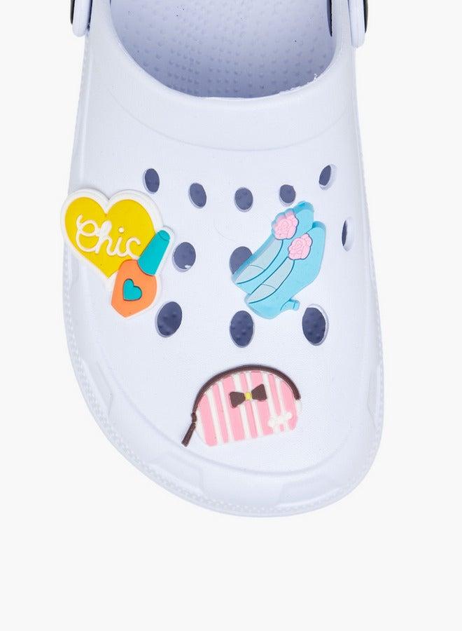 Flora Bella By Shoexpress Bag Accent Clogs with Backstrap - Image 4