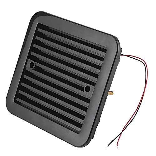 Aramox Vent Fan 12V 4W Cooling Fan with Shutters Vent One Way Side Strong Wind Air Exhaust Car Styling Accessories - Image 1