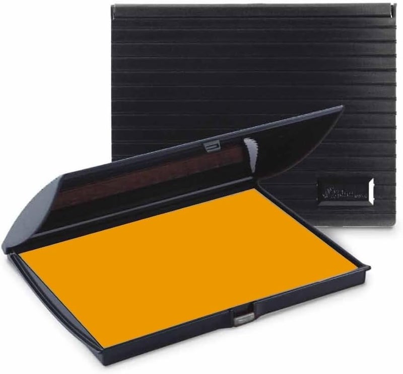 Infusion 5" x 7" Large Stamp Ink Pad for Rubber Stamps, Your Go to Large Stamp Ink Pad for Bright Color, Even Coverage and Durability, Zinc Stamp Pad - Image 1