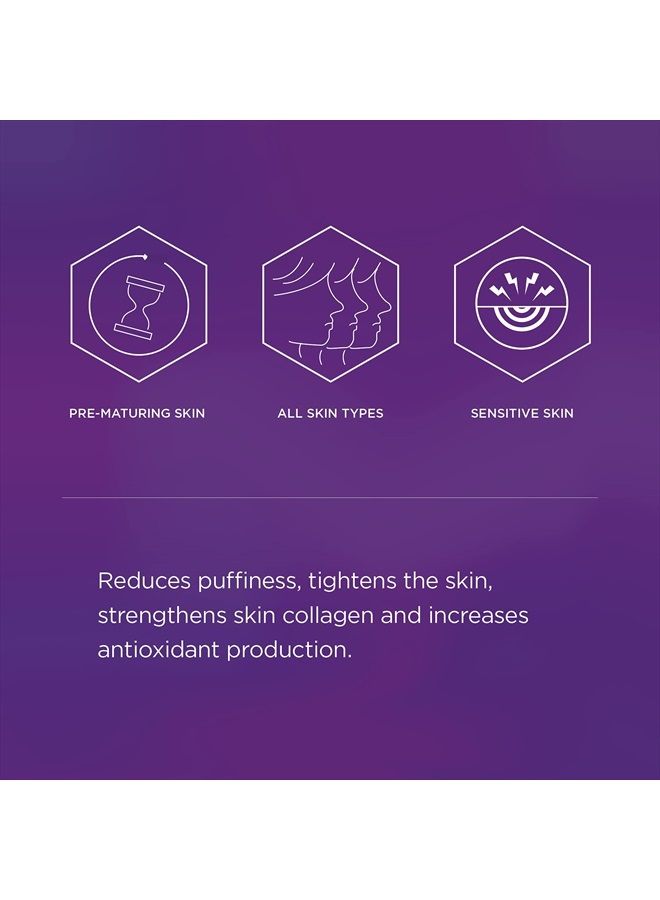 Hey Honey Open Your Eyes Lifting Eye Serum | Under Eye Cream for Dark Circles & Puffiness | Around The Eyes Hydration | Suitable For Sensitive Aging Skin | Delivers A Bright Rested look | 0.5 oz. - Image 4