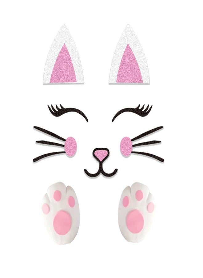 GmakCeder Cat Cake Topper Kitty Cat Face Foot Cake Decoration For Kitty Theme Birthday - Image 2