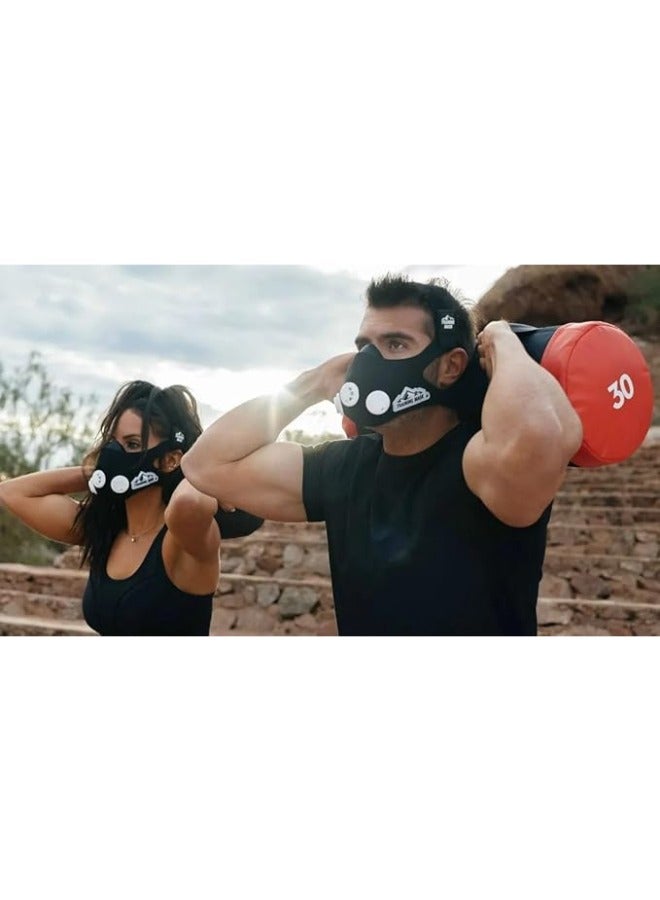 إليفاشن قناع التدريب لتنظيم النفس و لتحسين أدائك الرياضي بشكل عام متعدد الألوان - Image 3