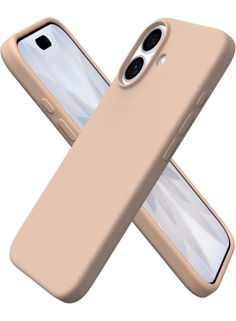 جراب لهاتف iPhone 17 مصنوع من جل السيليكون السائل الناعم، حماية كاملة للجسم ضد الصدمات، غطاء غير لامع، بطانة ناعمة من الألياف الدقيقة، جراب خلفي نحيف لهاتف iPhone 17 - Image 1