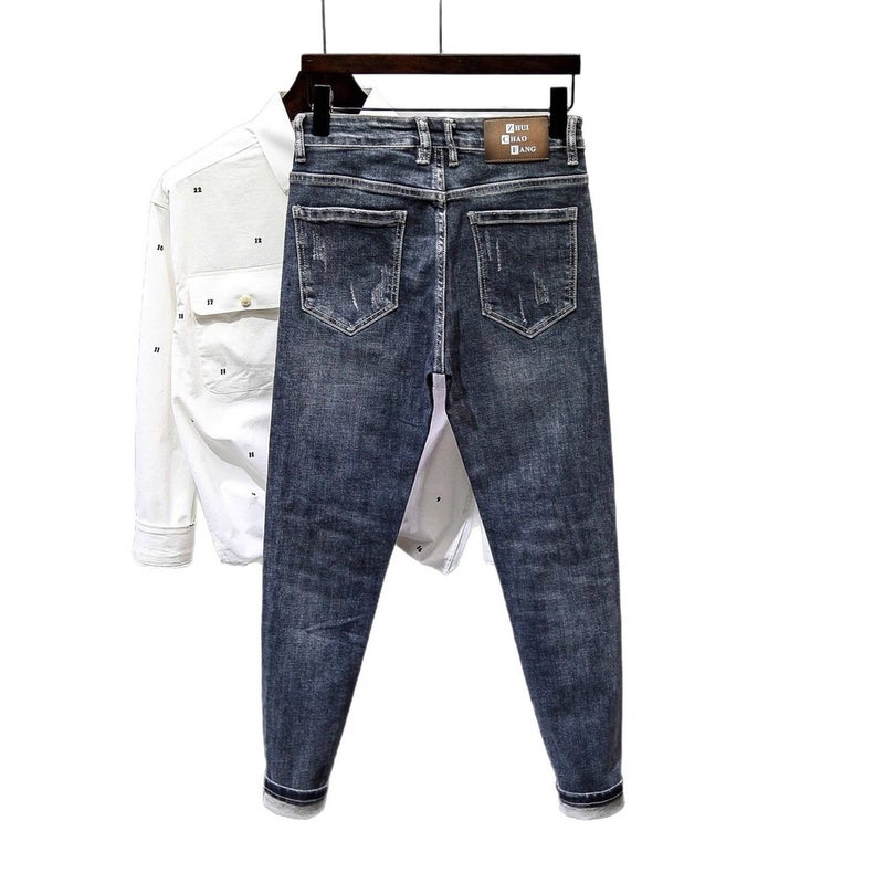 Unisex Classic Denim Jeans Loose Fit Daily Outdoor Wear - Image 5