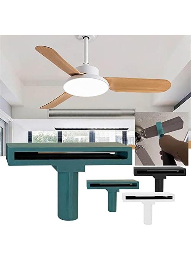 Ceiling Fan Cleaner, Fan Duster & Vacuum Attachment Furniture Cleaning Brush Vacuum Cleaner Ceiling Fan Cleaning Tool (Blue) - Image 2