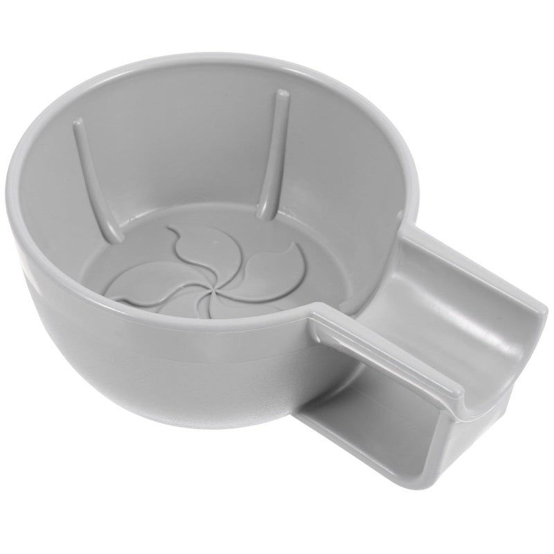 Large Shaving Cream Bowl with Slip Design Comfortable Grip for Home Salon Travel Use - Image 2