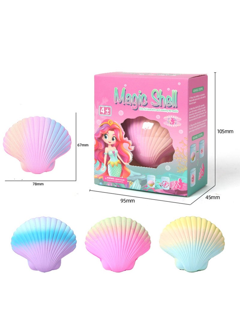 New Girls Surprise Bracelet Soaked In Water To Expand The Hatching Shell Blind Box Children'S Early Education Educational Toys, Can Be Soaked In Water And Smashed (Shell Color Random)  - Image 4