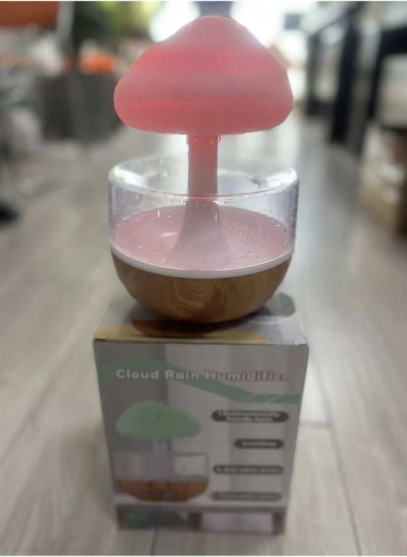 Generic - Rain Cloud Humidifier, Aromatherapy Machine, Raindrops, Rain Clouds, Colorful Mushroom Lamp for Household Use, Humidifier - Image 1