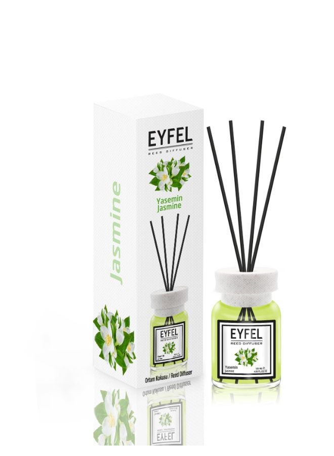 EYFEL Eyfel Reed Diffuser Jasmine Room Air Freshener 120 ml  - Image 1
