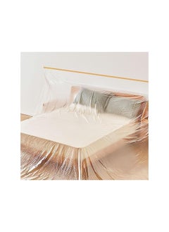 PROMASS 1.8M x 20M Tape and Drape,Plastic Sheeting Waterproof Dust-Proof Protective Masking Film for Car,Furniture,Carpet,Floor  - Image 4