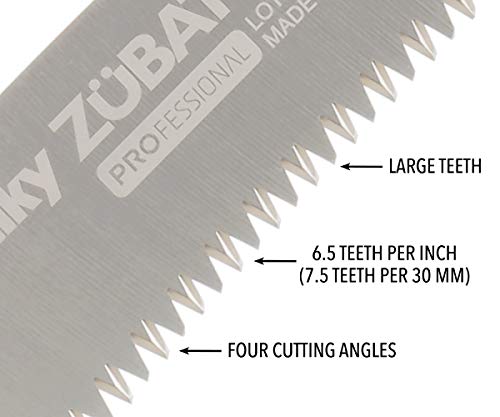 Silky ZUBAT Professional Curved Hand Saw 300mm Large Teeth (270-30) - Image 4
