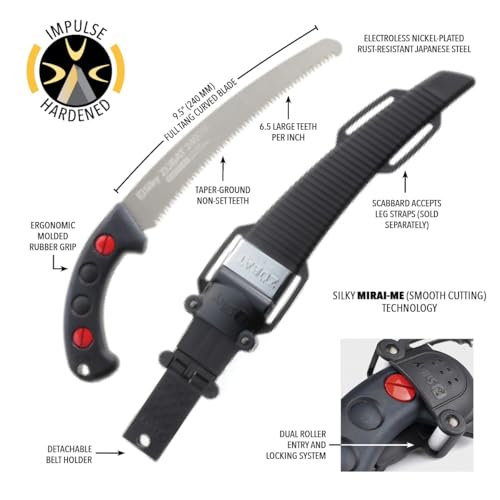 Silky ZUBAT Professional Curved Hand Saw 300mm Large Teeth (270-30) - Image 3