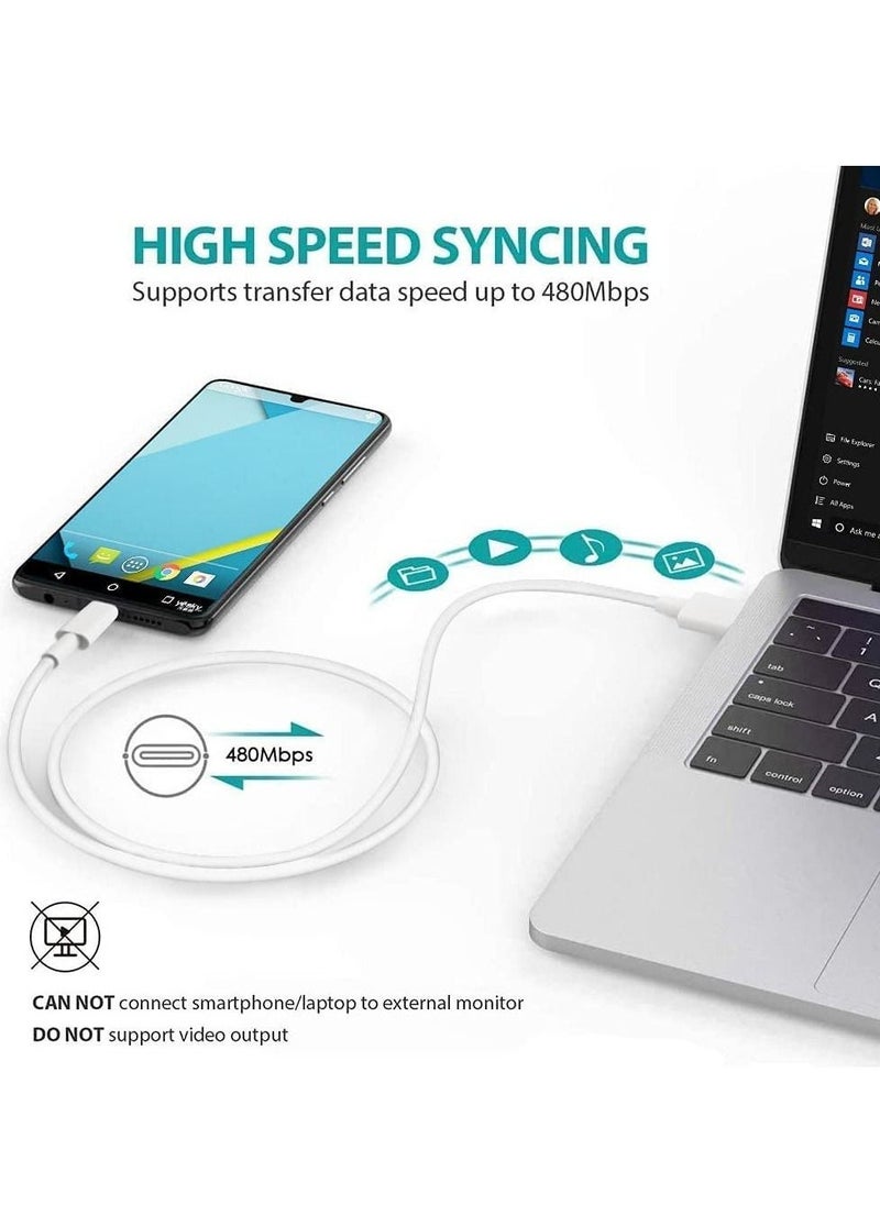 USB Type C Fast Charging Cable Fast Power Data Deliver Compatible With Galaxy S21 S10 S9 S8 S20 Plus A3 A5 Note 20  - Image 3
