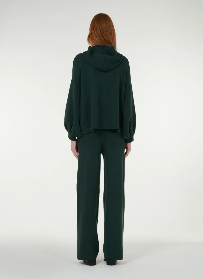 ليم كنزة هودي بأكمام واسعة