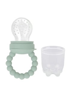 Pikkaboo Pikkaboo Chew & Feed Teether with Fruit Pacifier Duo - Pink  - Image 4
