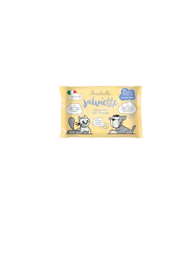 Ferribiella Eye Cleansing Pet wet wipes 