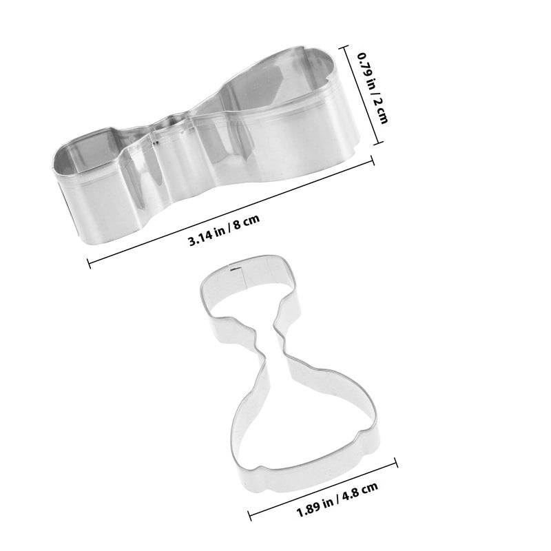 Stainless Steel Athletic Themed Biscuit Cutter Set Baking Dough Fondant Mold - Image 3