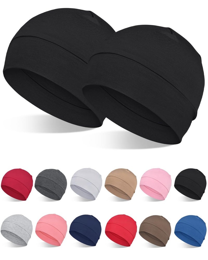 FocusCare Mens Sleeping Cap Cotton Head Cover for Hair Loss Chemo Patients - Image 1