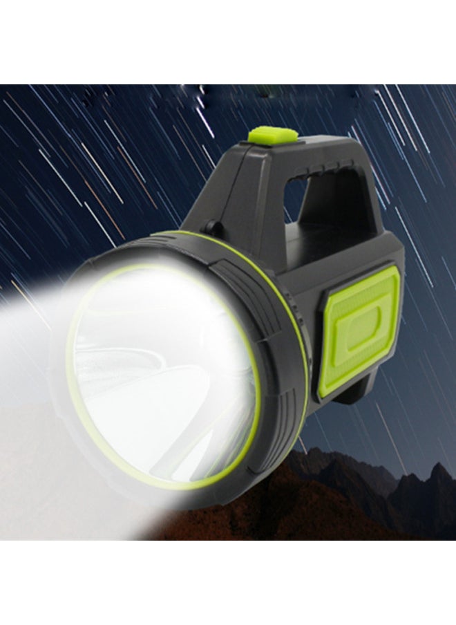 Generic Portable Handheld Electric Torch Light Decorative Lighting Lantern Lamp Provides Bright Illumination Ideal For Outdoor Use-Color:882B With Side Lights  - Image 1