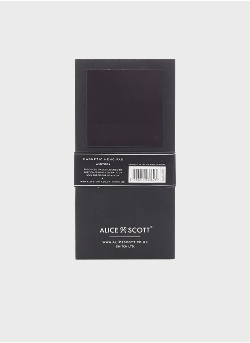 Alice Scott - Magnetic Memo Pad - Image 1