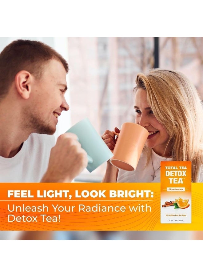 Total Tea Detox Tea - Citrus Cinnamon Flavor - Image 4