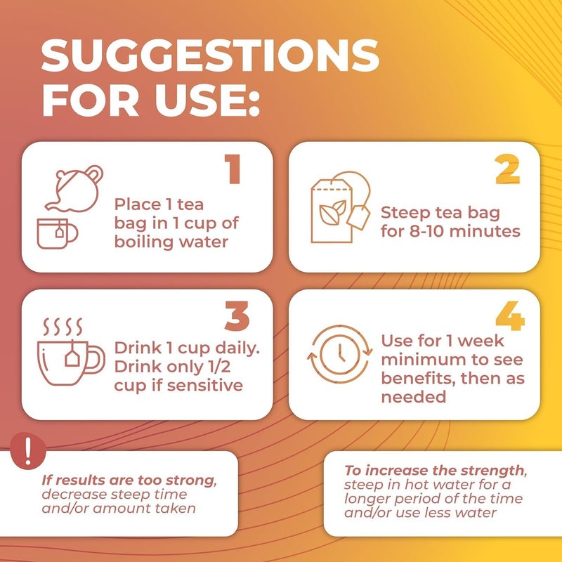 Total Tea Detox Tea - Citrus Cinnamon Flavor - Image 5