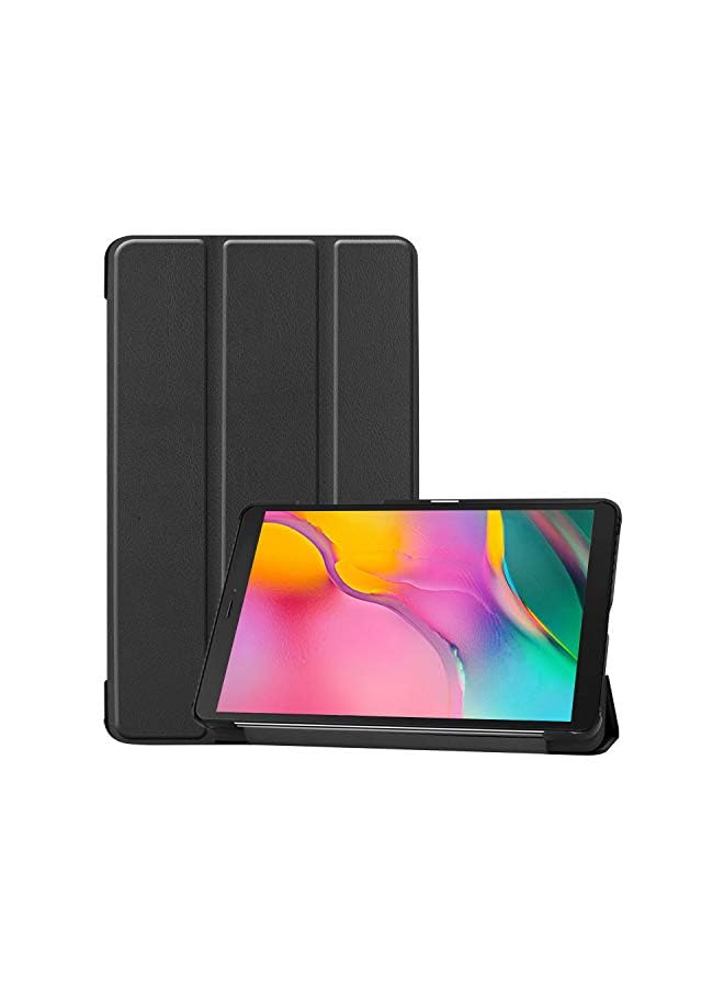 Procases Galaxy Tab A 8.0 2019 Case T290 T295, Slim Light Cover Trifold Stand Hard Shell Folio Case for 8.0 inch Galaxy Tab A 2019 Without S Pen Model SM-T290 (Wi-Fi) SM-T295 (LTE) -Black - Image 2